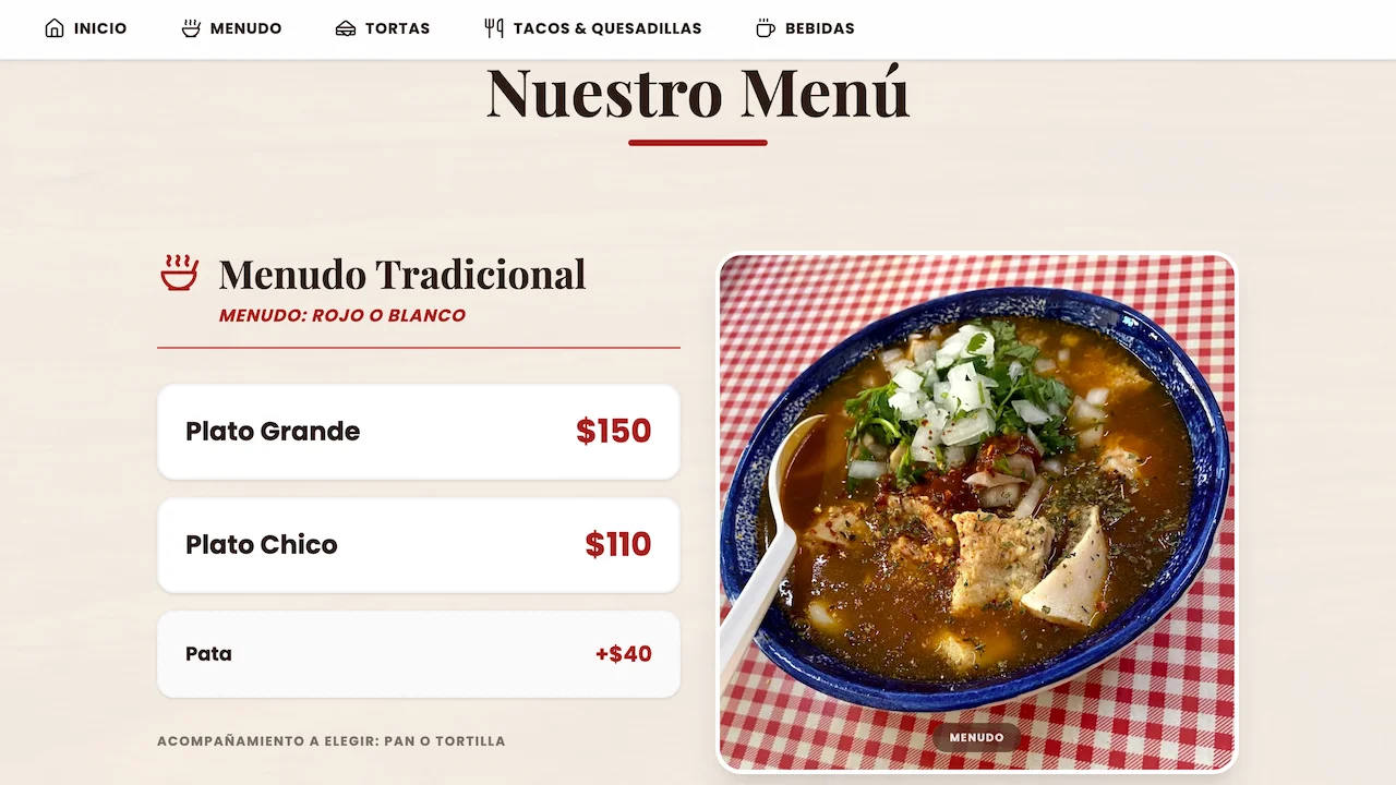 Menudería La Tradicional